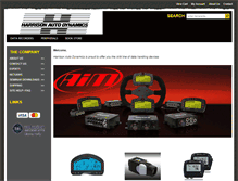 Tablet Screenshot of harrisonautodynamics.com